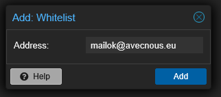 Tutoriel PMG spams : etape 5 et 6 ADD